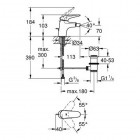 Grohe Eurostyle bateria bidetowa 23720003