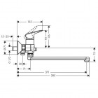 Hansgrohe Logis bateria wannowa ścienna 71402000