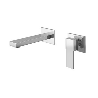 Kohlman Excelent bateria umywalkowa podtynkowa 2-otworowa wylewka 20 cm QW183H