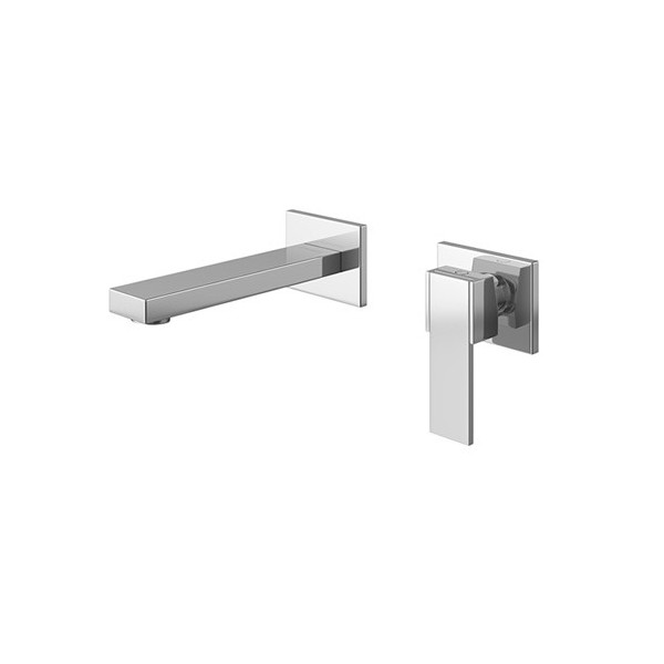 Kohlman Excelent bateria umywalkowa podtynkowa 2-otworowa wylewka 20 cm QW183H