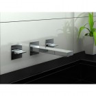 Kohlman Excelent bateria umywalkowa podtynkowa 3-otworowa wylewka 20 cm QW193H