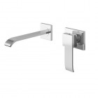 Kohlman Axis bateria umywalkowa podtynkowa 2-otworowa wylewka 20 cm QW183N