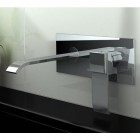 Kohlman Axis bateria umywalkowa podtynkowa 2-otworowa wylewka 20 cm QW188N