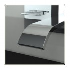 Kohlman Axis bateria umywalkowa podtynkowa 3-otworowa wylewka 20 cm QW198N