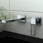 Kohlman Nexen bateria umywalkowa podtynkowa 2-otworowa wylewka 20 cm QW183U