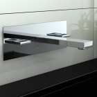 Kohlman Nexen bateria umywalkowa podtynkowa 3-otworowa wylewka 20 cm QW198U