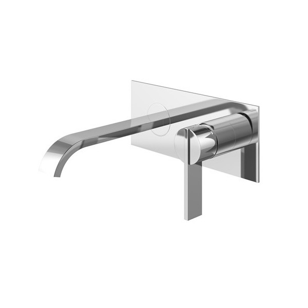 Kohlman Dexame bateria umywalkowa podtynkowa 2-otworowa wylewka 20 cm QW188D