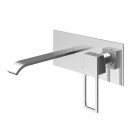 Kohlman Nexen-S bateria umywalkowa podtynkowa 2-otworowa wylewka 20 cm SQW188U