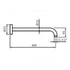 Vedo ramię do deszczownicy 40 cm VSN0204