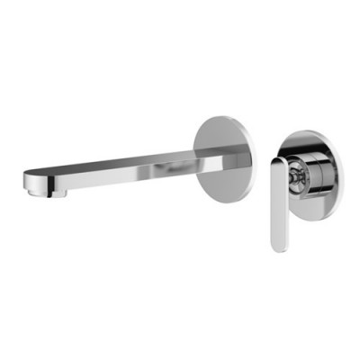 Kohlman Boxine bateria umywalkowa podtynkowa 2-otworowa wylewka 17,5 cm