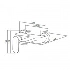 M&Z Castello bateria wannowa CSL00501-VLT