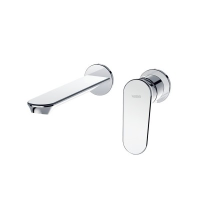 Vedo Otto bateria umywalkowa 2-otworowa ścienna wylewka 167 mm