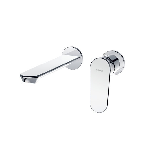 Vedo Otto bateria umywalkowa 2-otworowa ścienna wylewka 167 mm