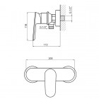 Vedo Otto bateria natryskowa VBO8005