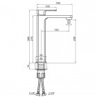Vedo Mito bateria umywalkowa wysoka VBM3003