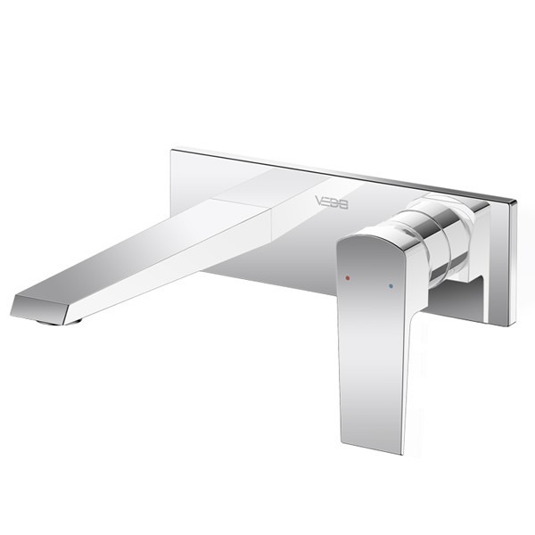 Vedo Sette bateria umywalkowa 2-otworowa ścienna wylewka 175 mm