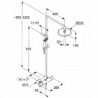 Kludi Logo Dual Shower System z termostatem 680920500