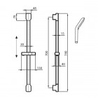 Vedo Cento kompletny zestaw prysznicowy podtynkowy VBC1221