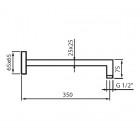 Vedo ramię do deszczownicy 35 cm