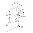 Kludi Ameo bateria umywalkowa 410240575