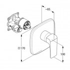 Kludi Ameo bateria natryskowa podtynkowa 416550575