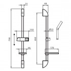 Vedo Otto kompletny zestaw prysznicowy podtynkowy VBO8221