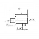 Vedo Mito kompletny zestaw prysznicowy podtynkowy VBM3221
