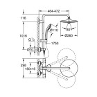Grohe Euphoria System 260 system prysznicowy z termostatem 27296002