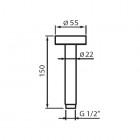 Vedo ramię do deszczownicy 15 cm VSN0151