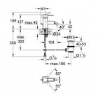 Grohe Allure bateria bidetowa