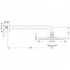 Hansgrohe Raindance AIR średnica 240 mm z ramieniem prysznicowym