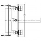 Kohlman Excelent bateria umywalkowa podtynkowa QW198H