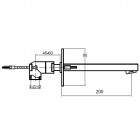 Kohlman Excelent bateria umywalkowa podtynkowa QW198H