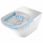 Duravit DuraStyle miska WC wisząca bez wewnętrznego kołnierza 37x54 cm Durafix - z WonderGliss 200