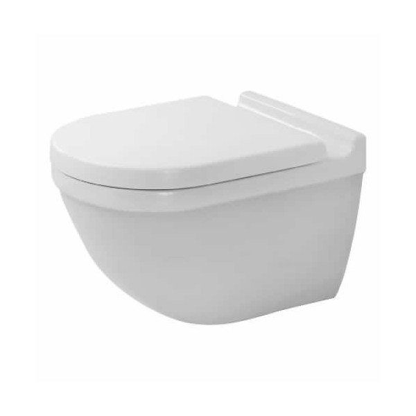Duravit Starck 3 muszla wisząca bez wewnętrznego kołnierza 252709 - z WonderGliss 200