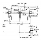 Grohe Eurosmart Cosmopolitan bateria umywalkowa 20187000