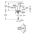 Grohe Concetto bateria umywalkowa 3224010E