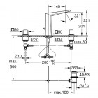 Grohe Allure Brilliant bateria umywalkowa 20344000