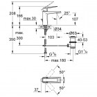 Grohe Allure Brilliant bateria umywalkowa 23029000