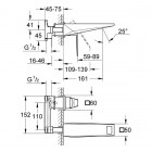 Grohe Allure Brilliant bateria umywalkowa podtynkowa 19781000