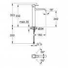 Grohe Allure bateria umywalkowa 23403000