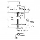 Grohe Eurodisc Joy bateria umywalkowa 23427000