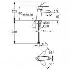 Grohe Eurodisc Cosmopolitan bateria umywalkowa 3246920E