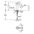 Grohe Essence bateria umywalkowa 34294001