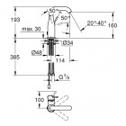 Grohe Essence bateria umywalkowa 23480001