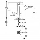 Grohe Grandera bateria umywalkowa 23313000
