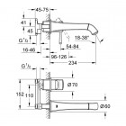 Grohe Grandera bateria umywalkowa podtynkowa 19930000