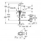 Grohe Eurocube bateria umywalkowa 23127000