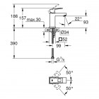 Grohe Eurocube bateria umywalkowa 2313200E