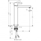 Hansgrohe Metris S bateria umywalkowa 31023000